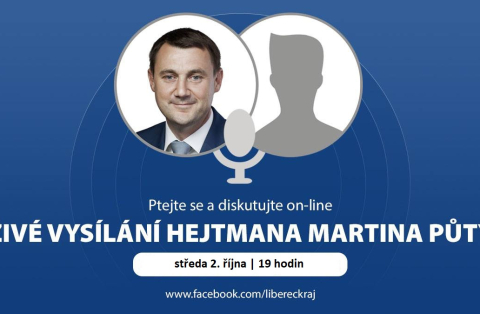 Živé vysílání hejtmana - září